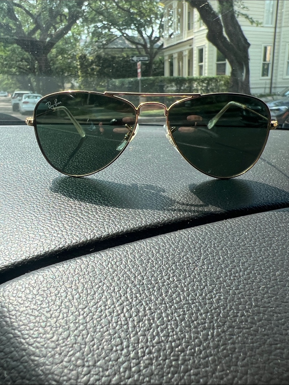 Ray-Ban Kids Gold Aviator Sunglasses